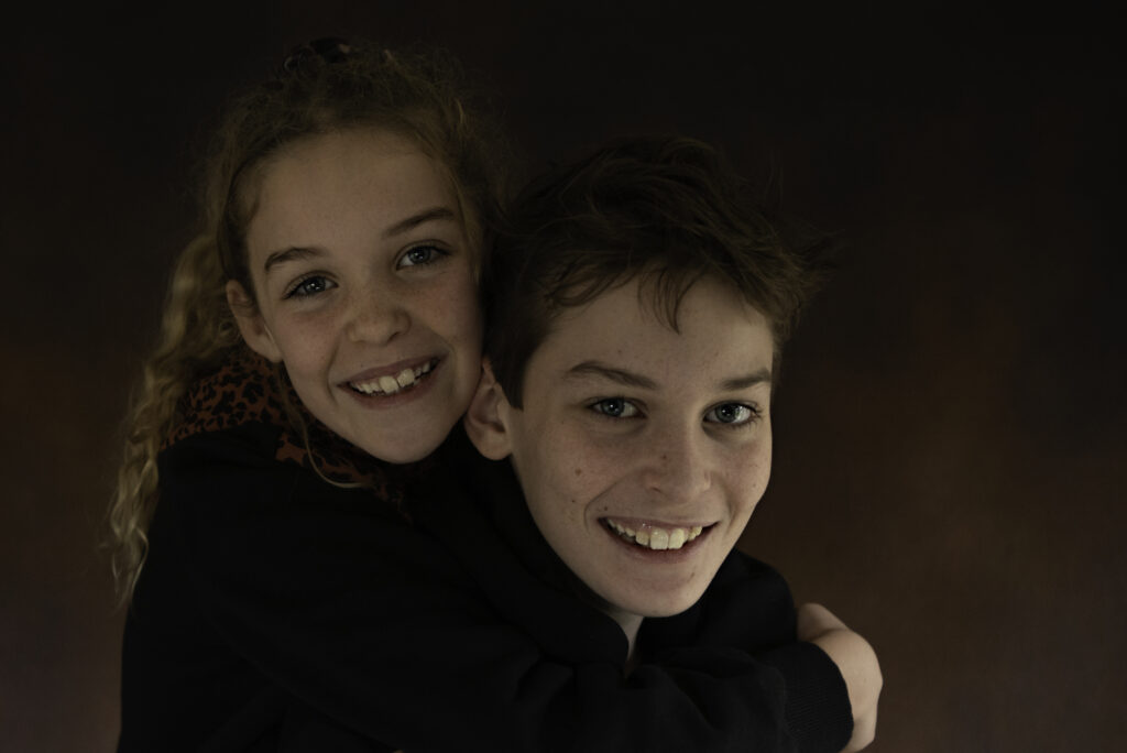 Portret broer en zus picturebycarlina