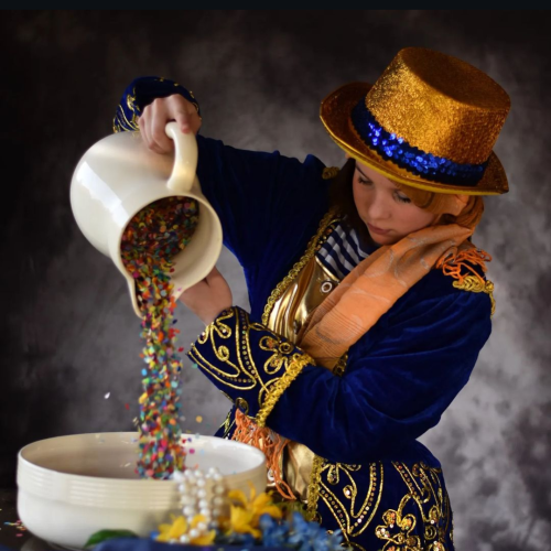 Melkmeisje confettie!